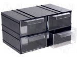 Чекмеджета KON-PX4 Комплект с чекмеджета; Материал на чекмеджето: полистирол